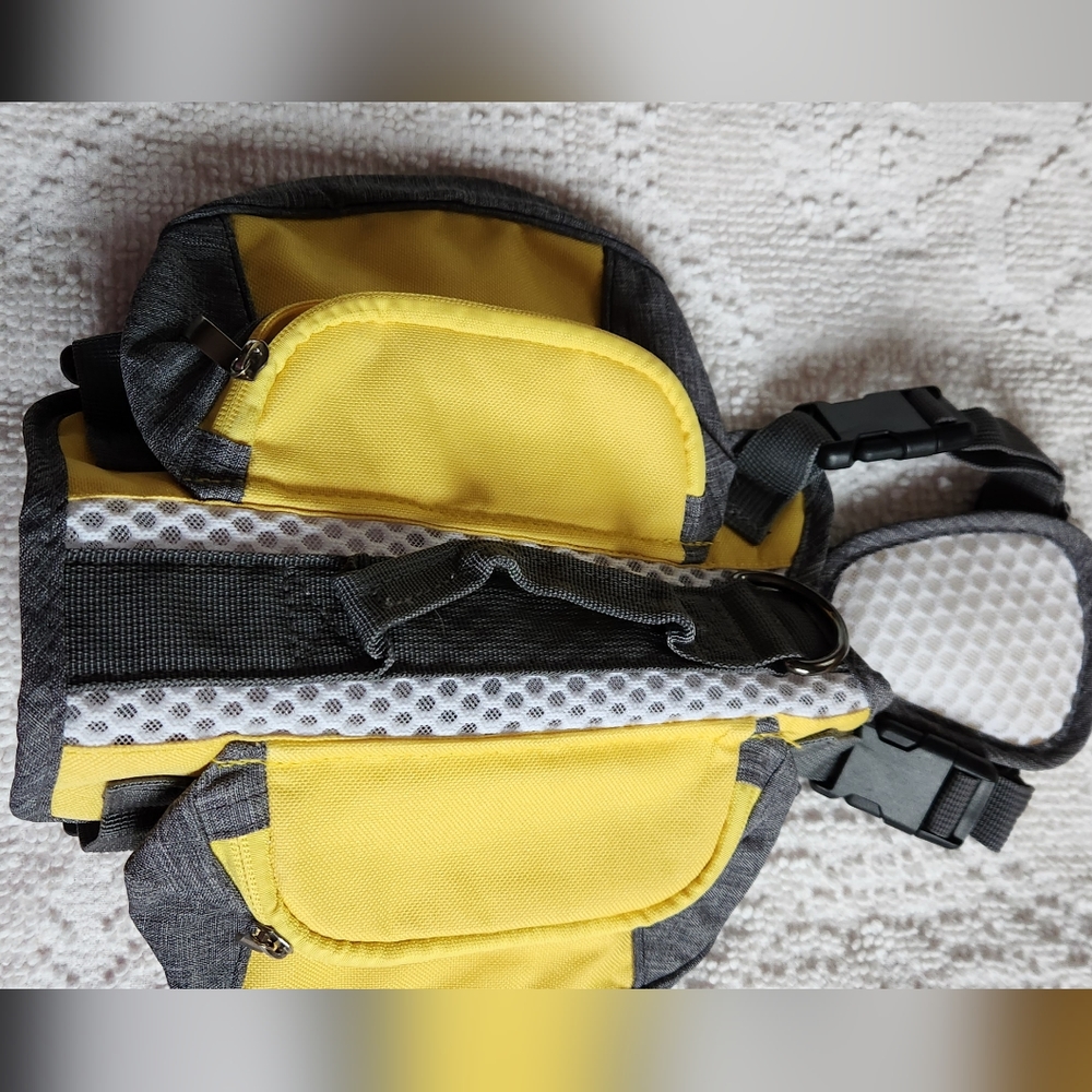 Dog harness. Small Wellver 🐕 harness with side pockets❤️‍🔥